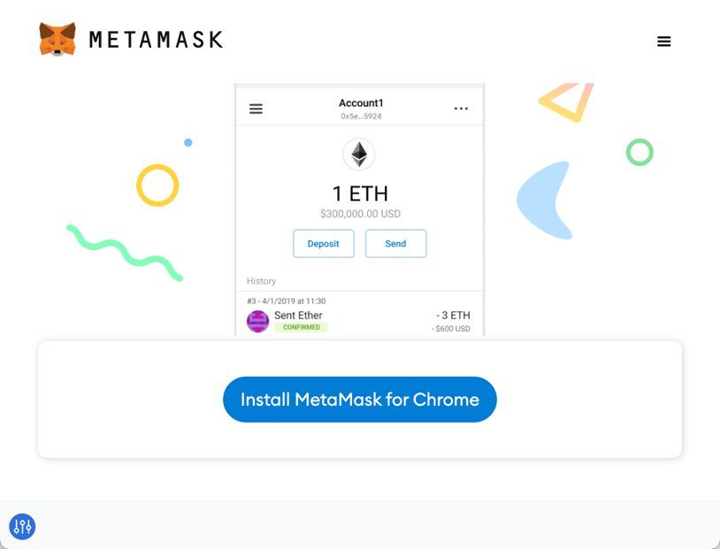 install metamask 1